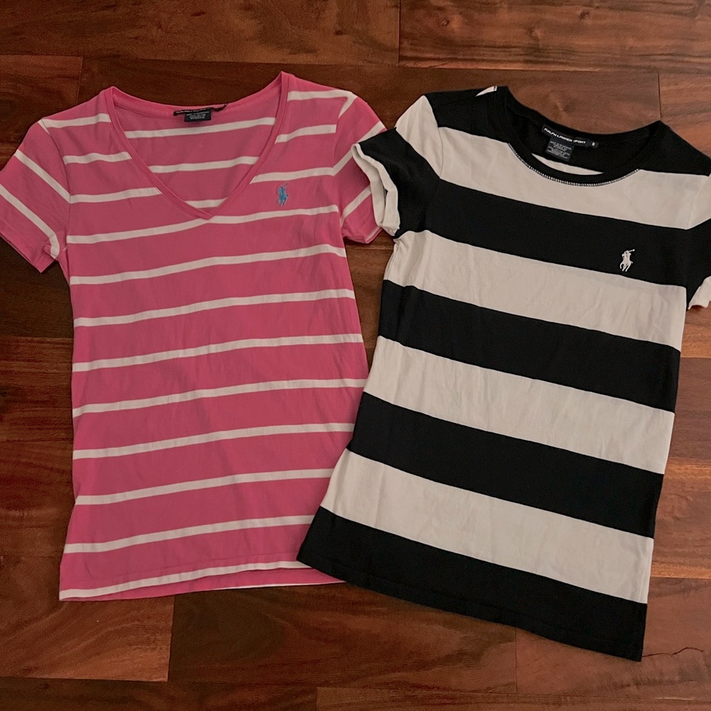 2 polo Ralph Lauren size Small shirts